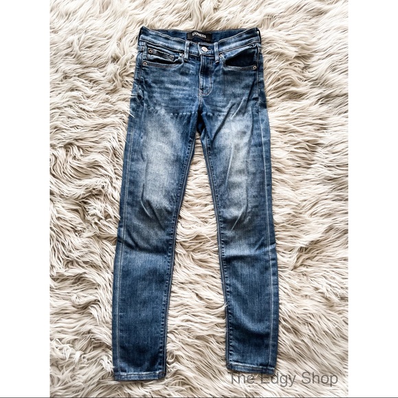 Express Denim - Express | Mid Rise Jean Legging 00 SHORT